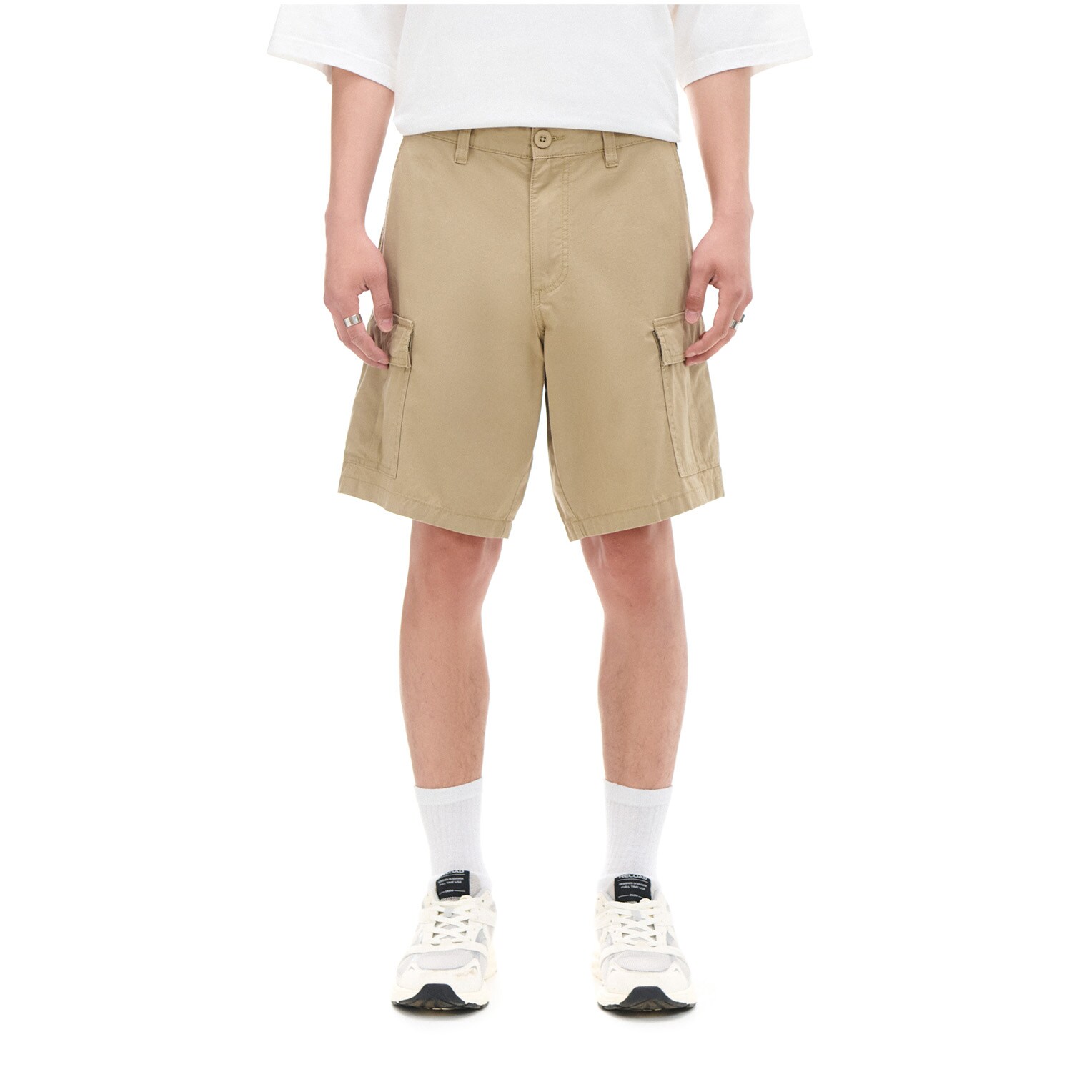 Cropp - Cargo-Shorts Aus Baumwolle - Beige