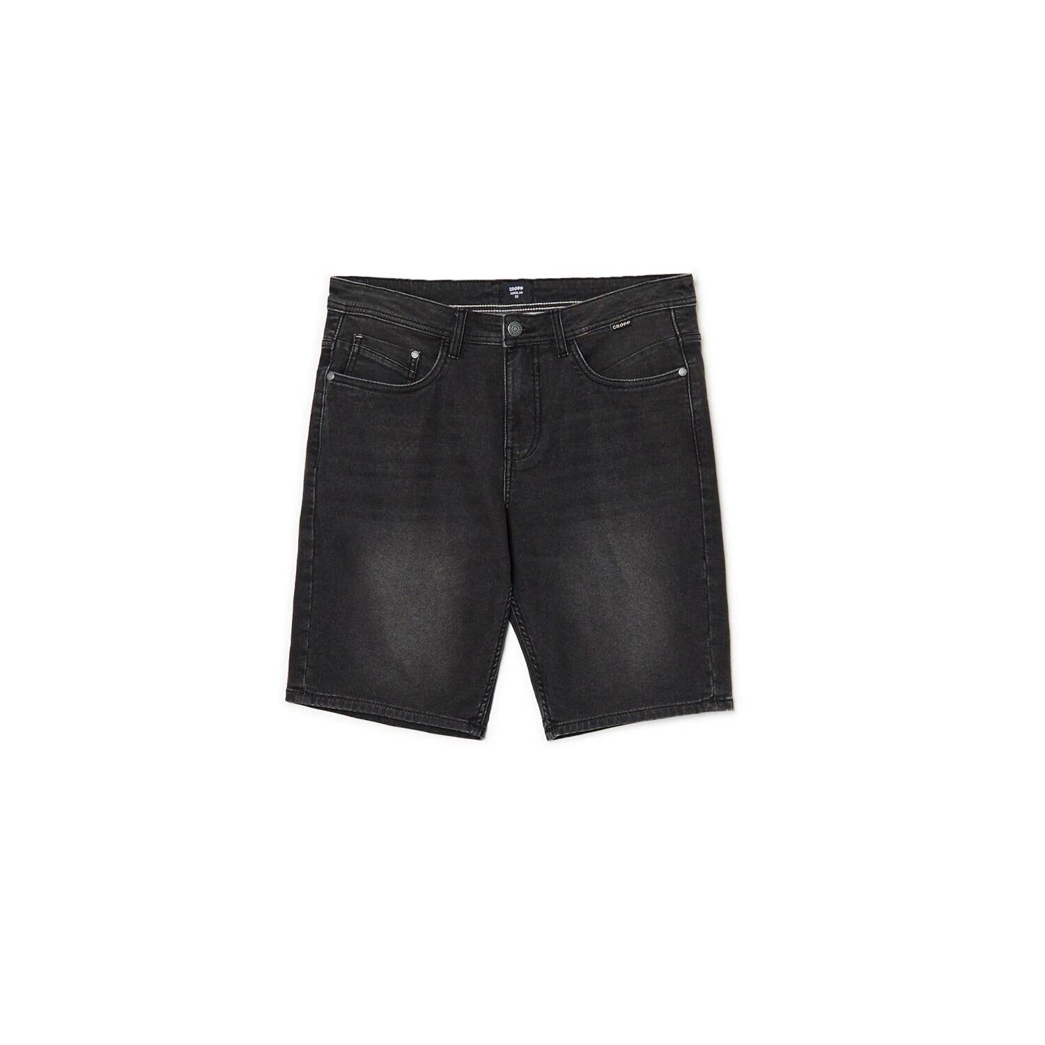 Cropp - Vaqueros cortos - Negro - Cropp - Modalova
