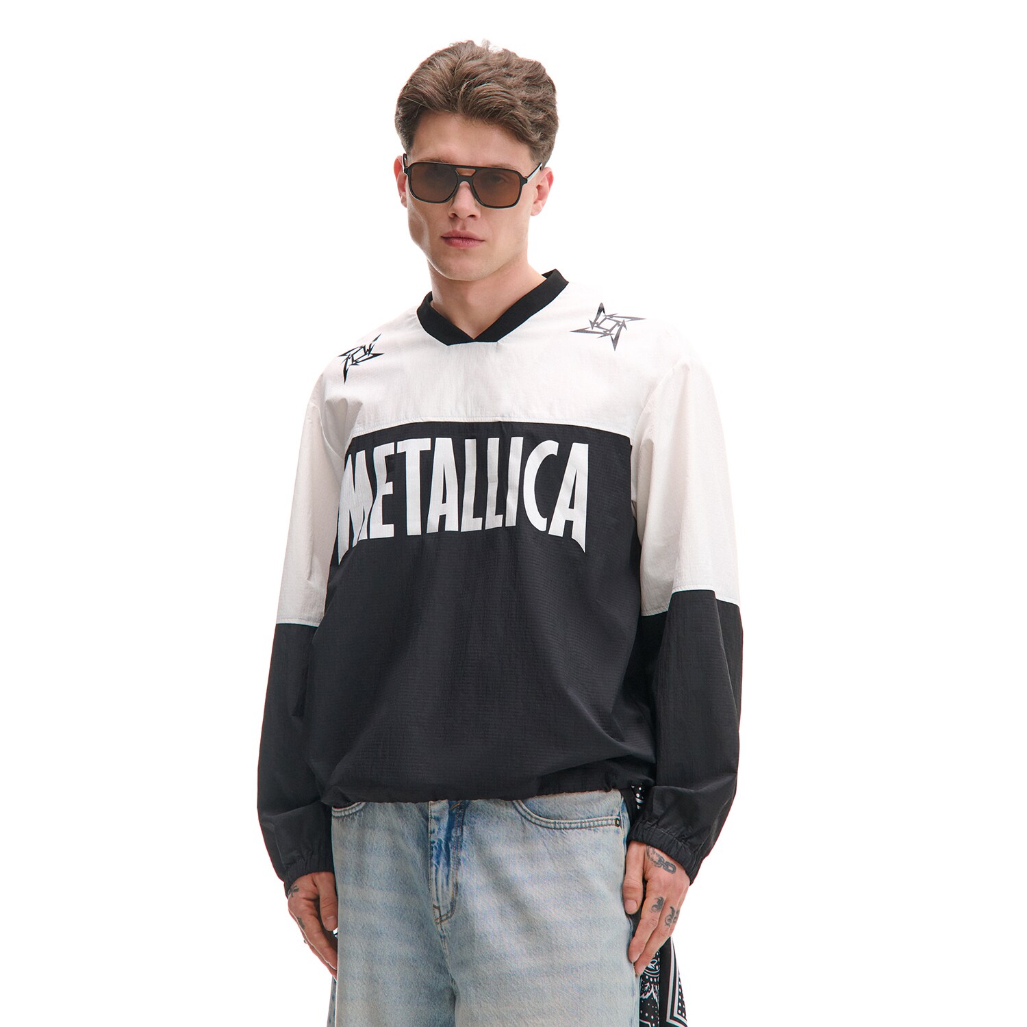 Cropp - Chaqueta Metallica - Negro - Cropp - Modalova