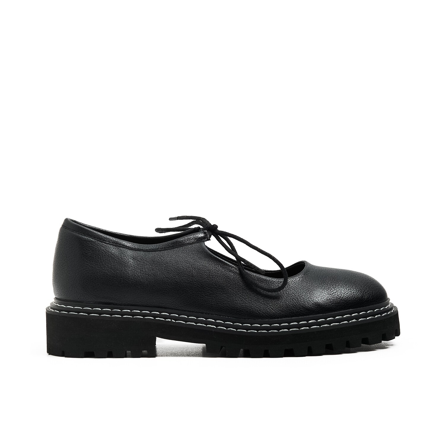 Cropp - Botas Con Cordones Decorativos - Negro