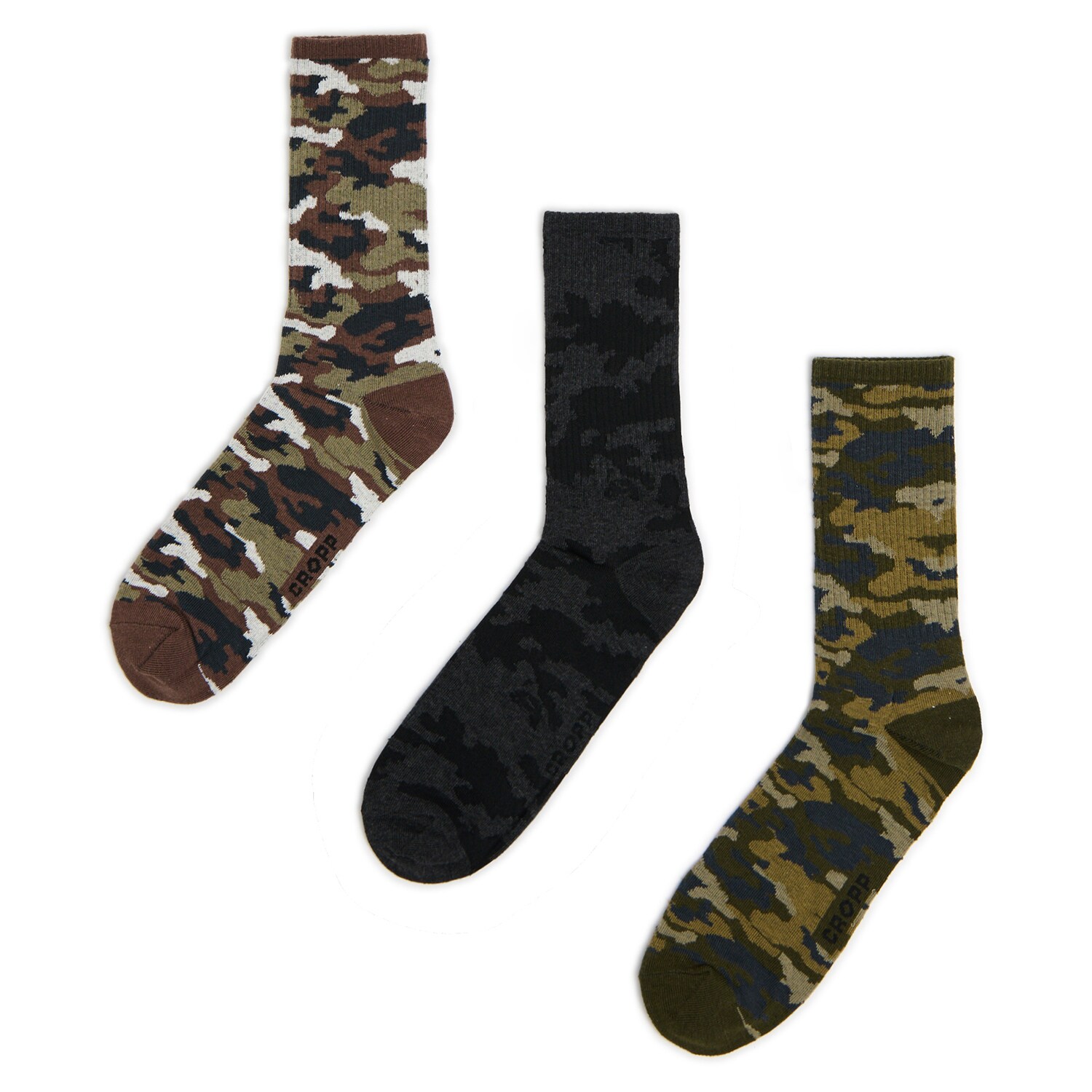 Pack de 3 pares de calcetines - Cropp - Modalova