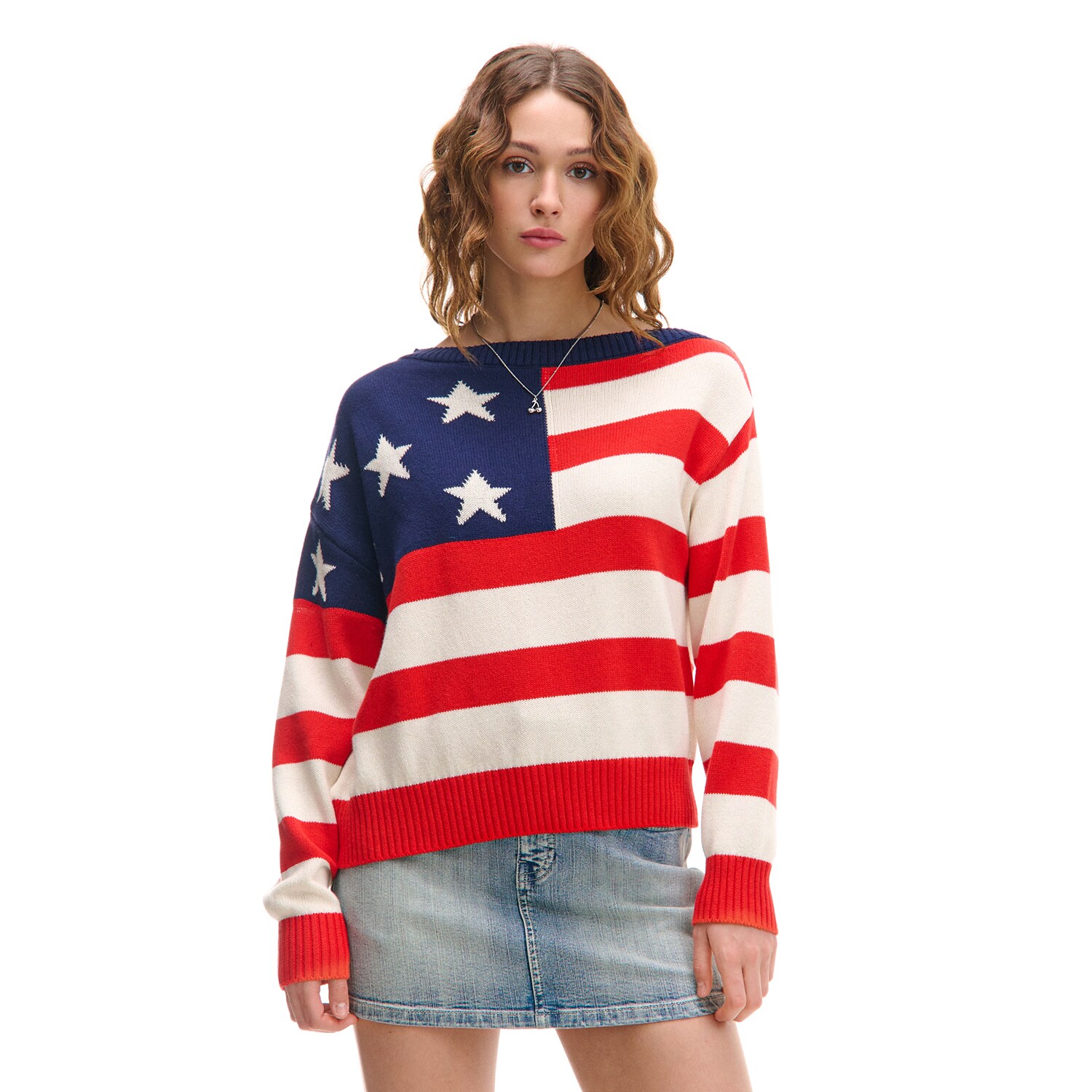 Maglione con stampa - Cropp - Modalova