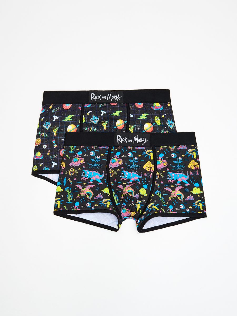 rick and morty boxer shorts