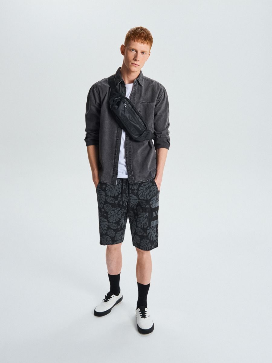 cargo sweat shorts