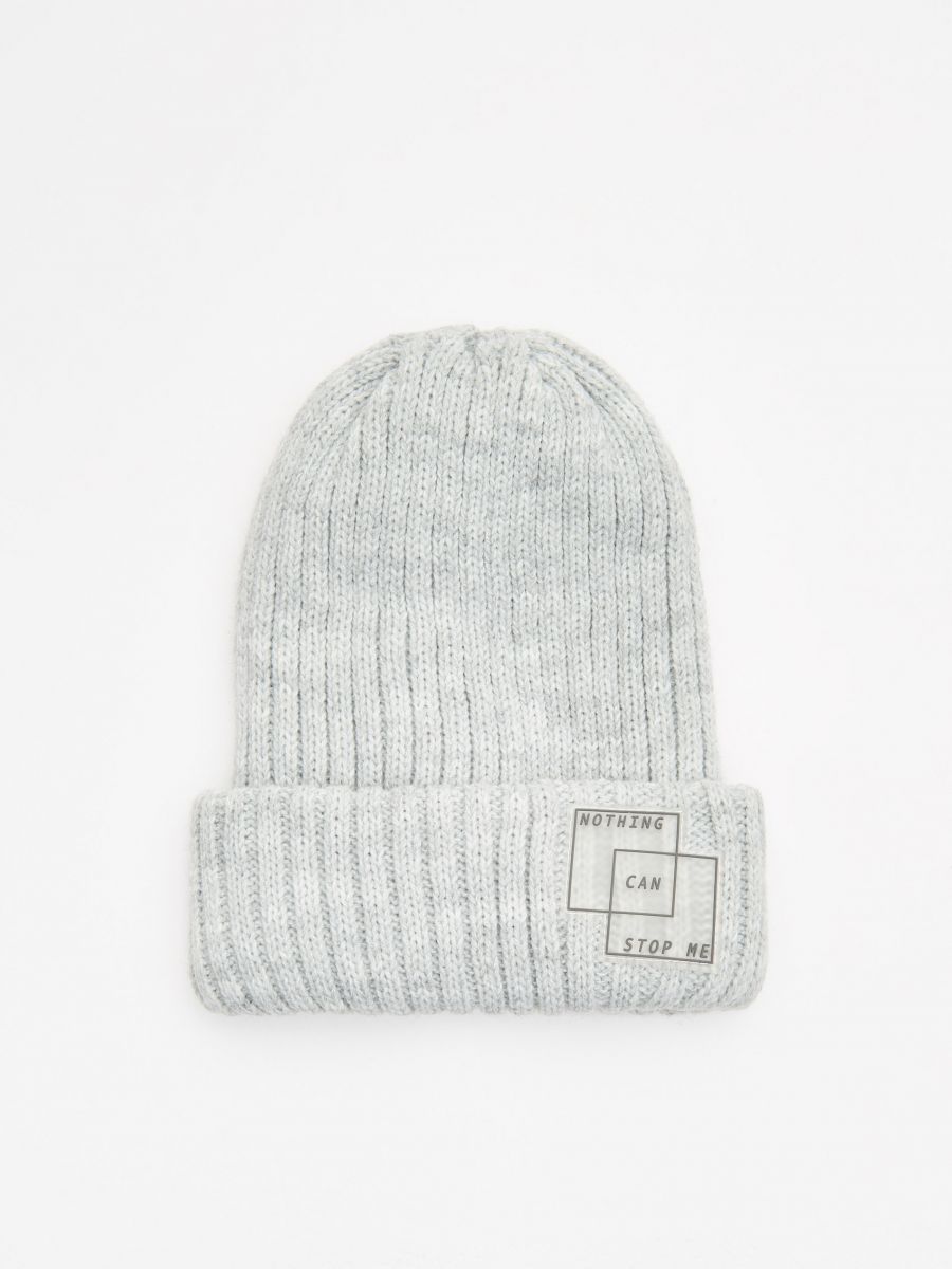 acne studios beanie light grey