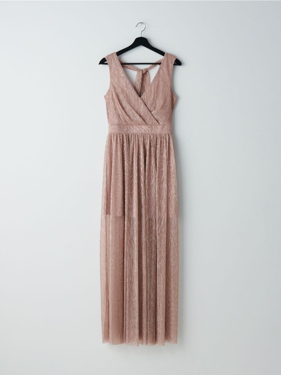 maxi pastel dress