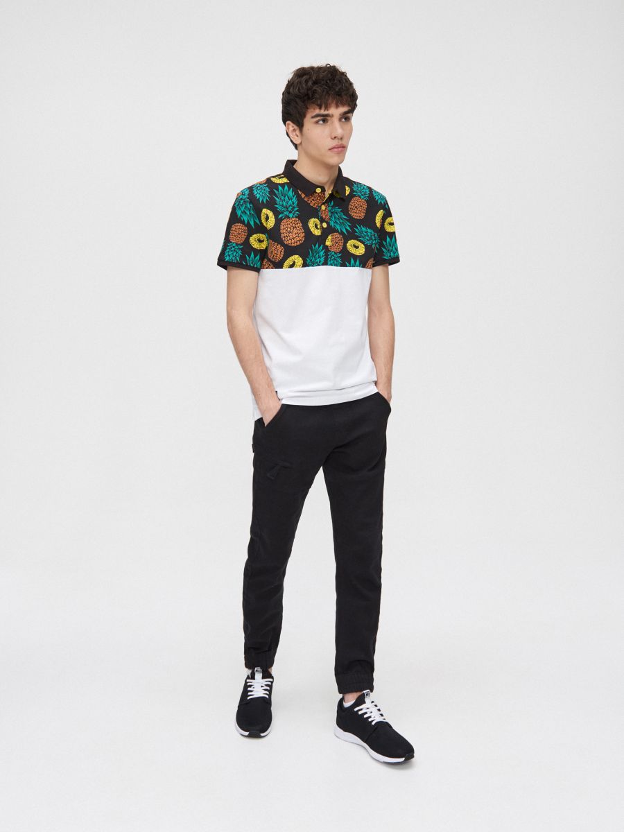 pineapple print shirt