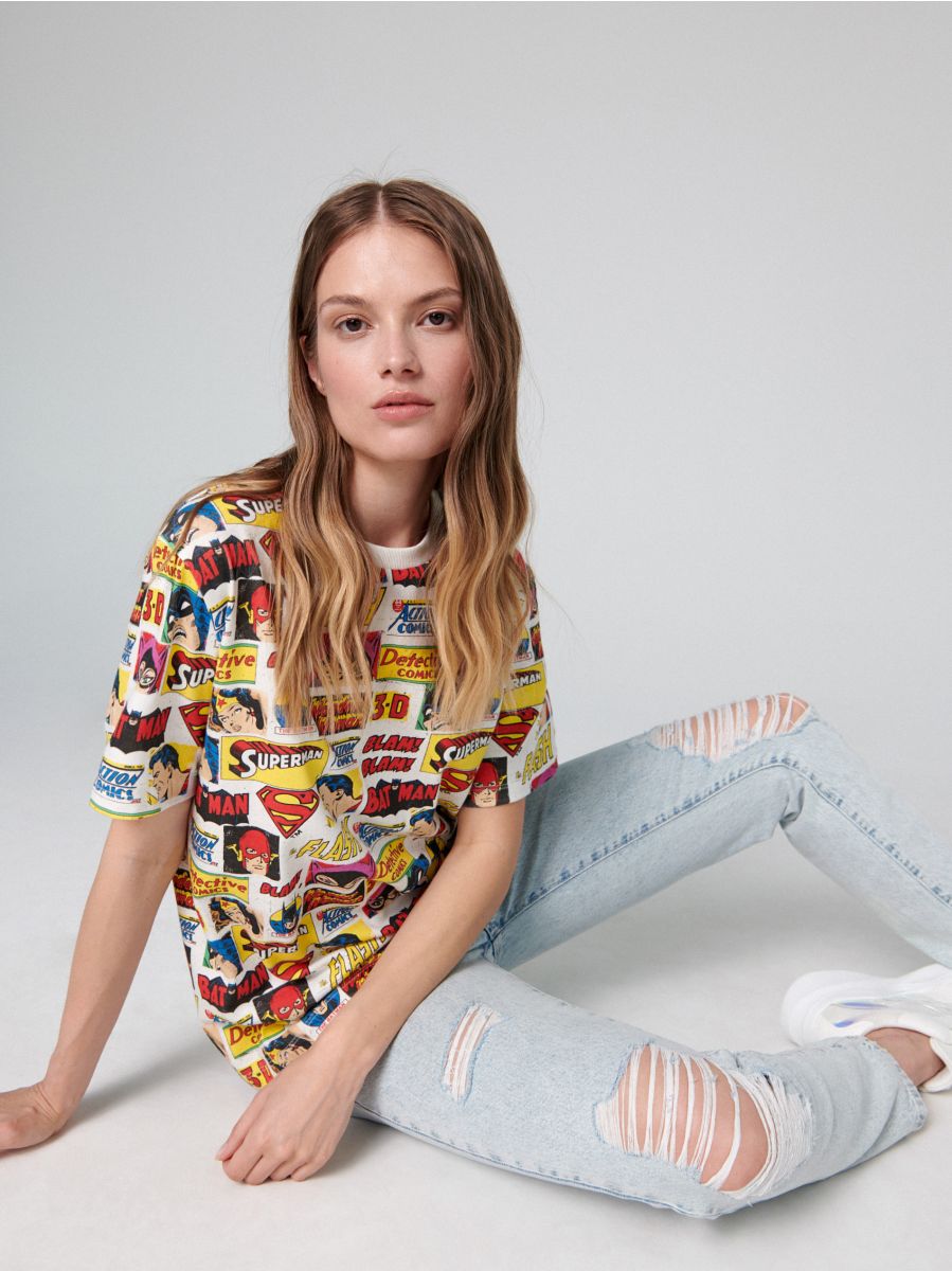 zara wonder woman t shirt